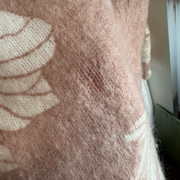 Sezane Julietta Jumper Tan/Ecru Sweater XS - Picture 10 of 10